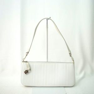 Salvatore Ferragamo white shoulder bag